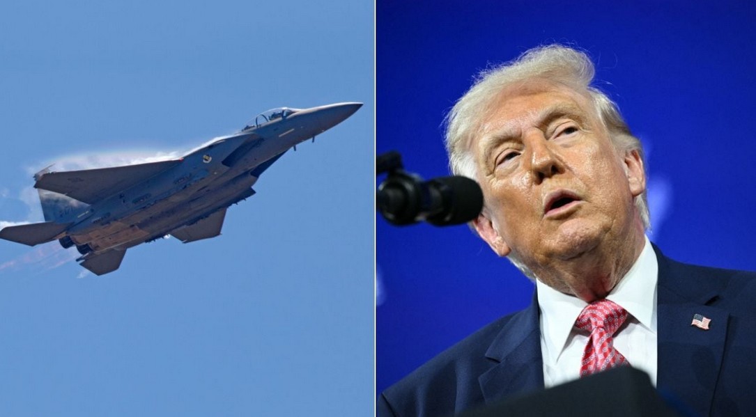 যুদ্ধবিমান ভূপাতিতের খবরে কয়েক ঘণ্টা চেঁচামেচি করে ট্রাম্প